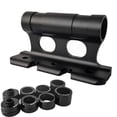 thumbnail image 1 of Bike Fork Mount Thru Axle Carrier Bicycle Holder Quick Release Car Roof Mount, 1 of 6