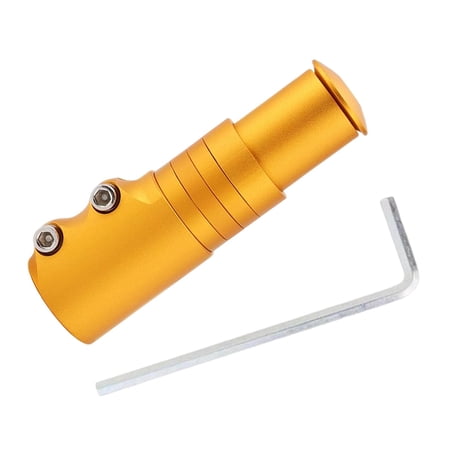 Bike Fork Shaft Extender Adjustable Bike Stem Riser 1 1/8" 28.6mm Bike Handlebar Aureate 12cmx3.5cm