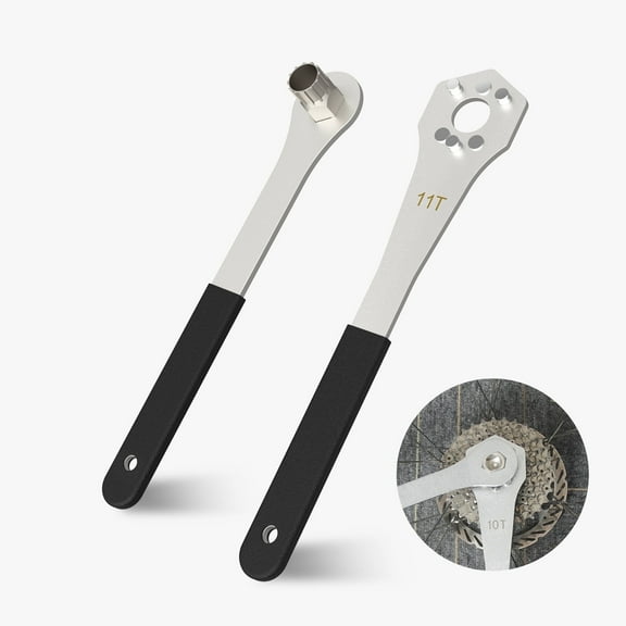 Cassette Removal Tool Sets, Cassette Wrench & Lock Ring Tool for 11T/12T Sprocket Cassette Install Removal