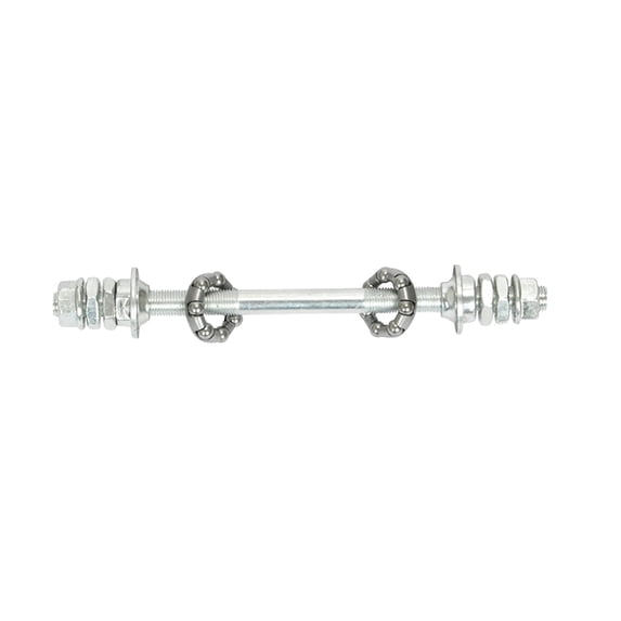 Bike Front And Rear Axle Bearings Bike Wheel Hub Axle High Strength Easy to Use Simple Installation Quickly Replace for Road Bikes Equipment