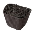 thumbnail image 1 of Bike Front Basket Storage Basket with Cover Portable Carrier Pannier Easy to Install Cycling Basket Bike Basket for Cycling Accs Khaki, 1 of 8