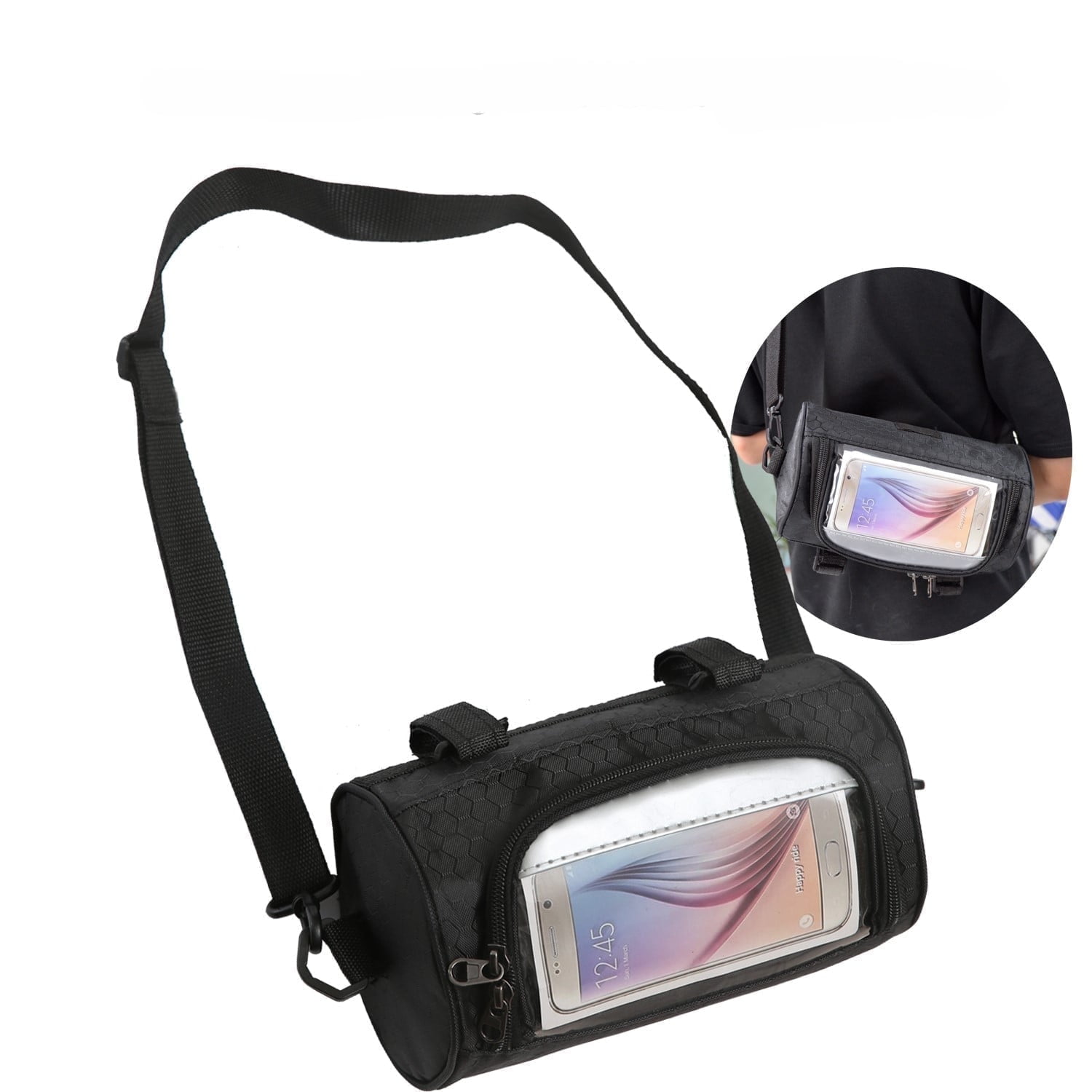 ROCKBROS Waterproof Top Tube Bag 1.5L For Phones Under 6.5 Inches