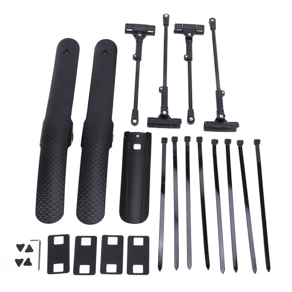 Bike Front Rear Mud Guard Set, Adjustable Portable bike Easy Installation Quick Release For Road Bikes