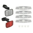 thumbnail image 1 of Bike Front Rear Reflectors Kit Plastic Seatpost Reflector For Scooter And Bike, 1 of 8