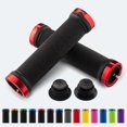 thumbnail image 1 of Bike Grips, Bike Handlebar Grips, Mountain Bike Grips Handlebar, MTB Grips, Bicycle Grips BMX Grips, Bicycle Handlebar Grips Handles for Adults. Ebike, MTB, Scooter, Lock on, 1 of 9