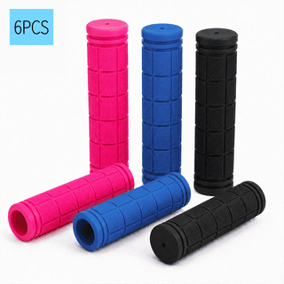 WLGJL Bicycle Handlebar Grips, Non-Slip-Rubber, Multicolor