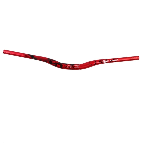 Bike Handlebar 31.8x720mm Extra Long Riser Bar Aluminium Alloy for Mountain Bike - Red