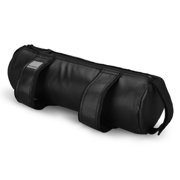 Bike Handlebar Bag, Cycling Tube Bag, Front Frame Bag, Strap on Storage Bag, Aluminum Foil Inside, Heat Insulation, Great Capacity