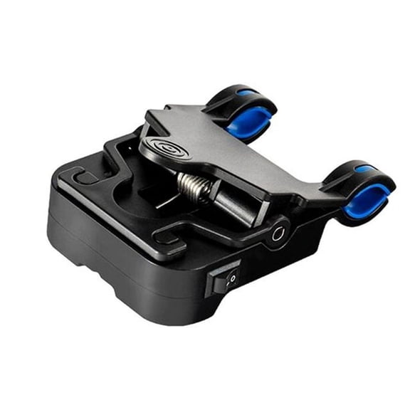 Bike Handlebar Calibrator Bike Tool Seat Center Adjuster Measurement Tool Aligning Indicator with Charging Port,1 x Cycling Seat Calibrator,Black