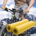 thumbnail image 1 of Bike Handlebar Grips Non- Silicone Pair for Enhanced Cycling Control and Comfort, 1 of 5