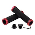 thumbnail image 1 of Bike Handlebar Grips with Double Locks Ergonomic Non Slip, Soft Rubber Bicycle Grips for Road Bike, Comfortable Cycling Handlebar Cover, 1 of 8