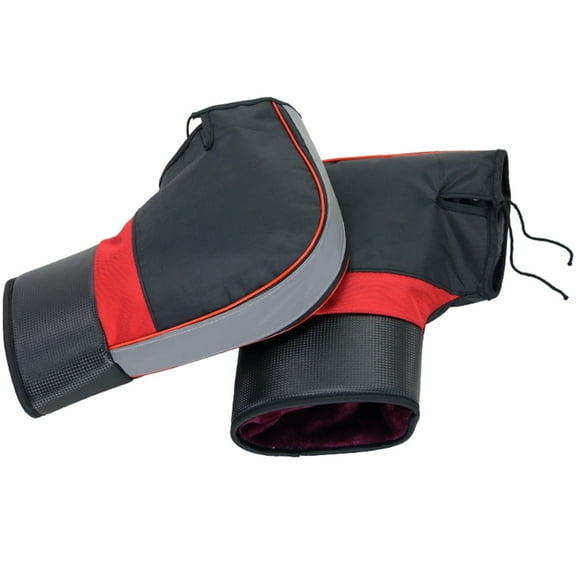 Bike Handlebar Mitts Winter Cold Weather Mittens Gloves Rainproof Unisex Bicylce Hands Warmer Cover for Mountain Cycling