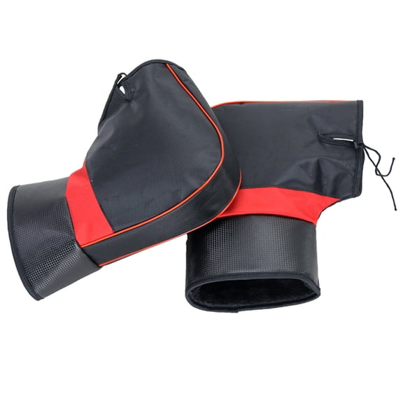 Bike Handlebar Mitts Winter Cold Weather Mittens Gloves Rainproof Unisex Bicylce Hands Warmer Cover for Mountain Cycling