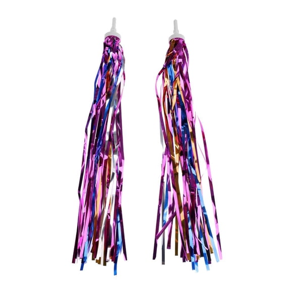 Bike Handlebar Streamers - Bicycle Handle Bar Tassels Decoration - Easy Colorful