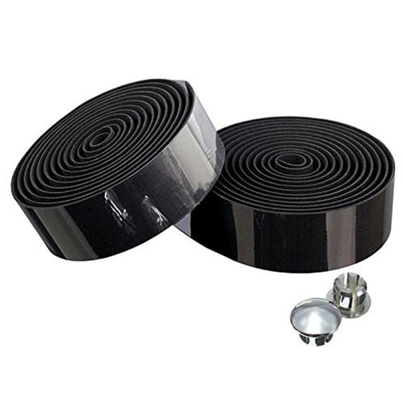 Bike Handlebar Tape with Anti-Slip Pattern, Shock Absorbing and High Friction Tolerance, Made of PVC for Cycling
