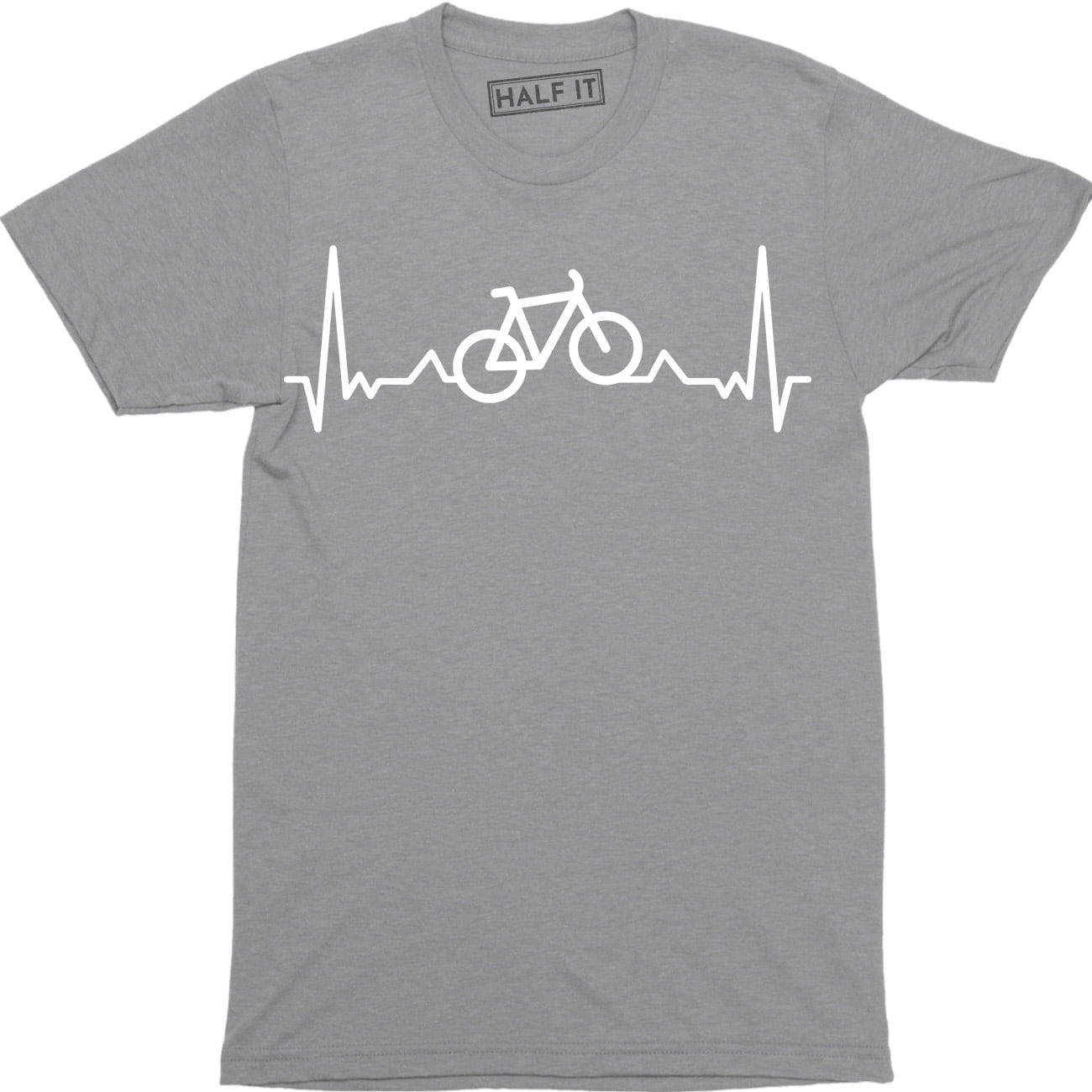 Bike Heartbeat Pulse Mountain Cycling Bicycle Ride Exercise Gift Men's ...