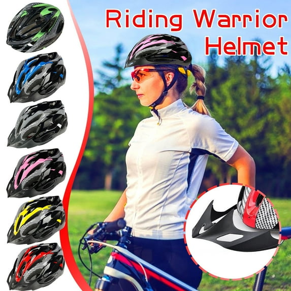 Bike Helmet under $5! Yannianjz Bicycle Helmet for Cycling Safety, Lightweight Mountain Bike Helmet with Ventilation, Adjustable Sport Headgear for Adults