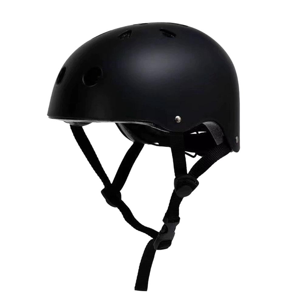 Bike Helmet for Adults, Outdoor Skateboard Cycling Helmet, Removable Liners Ventilation Multi-Sport Commuter for Commuting, Road Biking, Skating - Size L Black