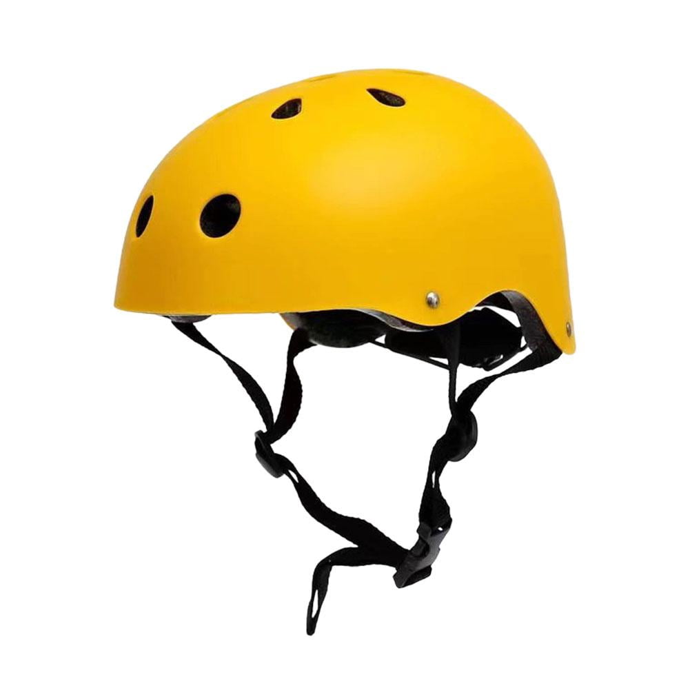 Bike Helmet for Adults, Outdoor Skateboard Cycling Helmet, Removable Liners Ventilation Multi-Sport Commuter for Commuting, Road Biking, Skating - Size M Yellow