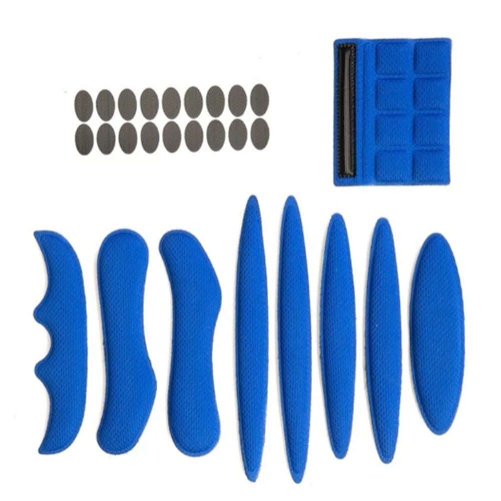 Bike Helmet Liner Pads Replacement Padding Kit 9 Pieces Bike Liner Foam