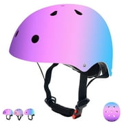 Yuphony Bike Helmet Toddler Helmet Ages 2-8 Years Old Boys Girls Multi-Sport Helmet Adjustable Cycling Multi-Sport for Football Roller Skating Scooter