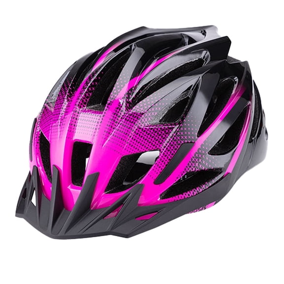 Mountain Bike Helmet, Lightweight Bicycle Helmet with Visor, One Piece Molding Mountain Bike and Road Bike Helmet for Men and Women