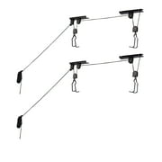 RAD Cycle Bike Hangers for Garage Ceiling Bicycle Hooks for Hanging 2-Pack, 100lb Capacity