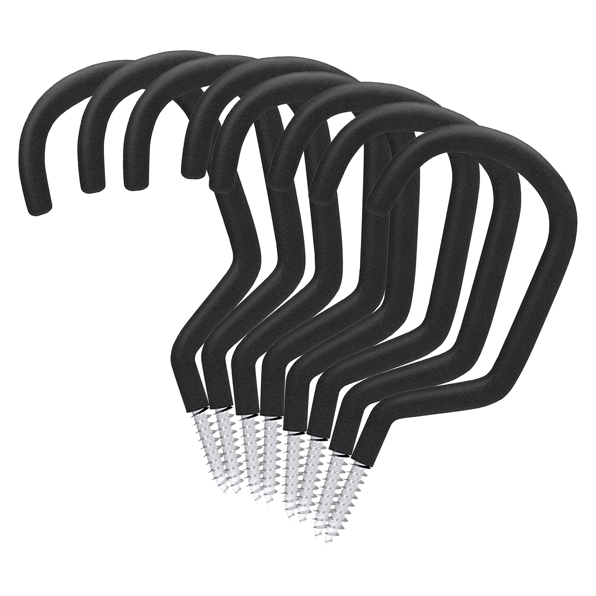 Bike Hooks for Garage 8 Pack Hooks Ceiling Hooks, Bikes Hooks