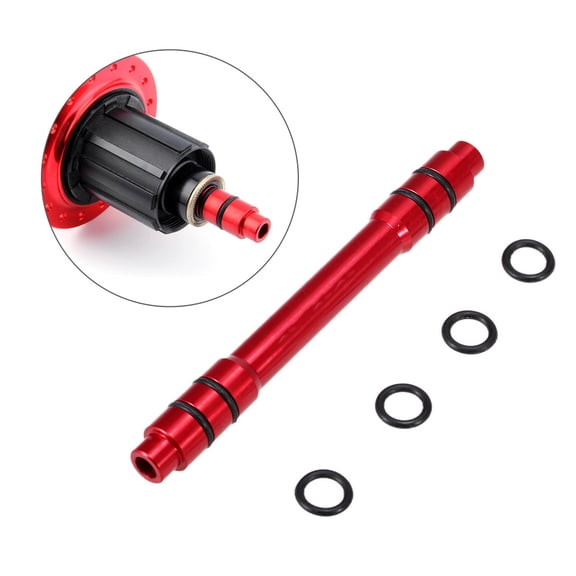 Bike Hub Conversion Bike 12mm to 9mm QR Adapter Bike Thru Axle Hub Quick Release 100mm Front Wheel Hub Adapter