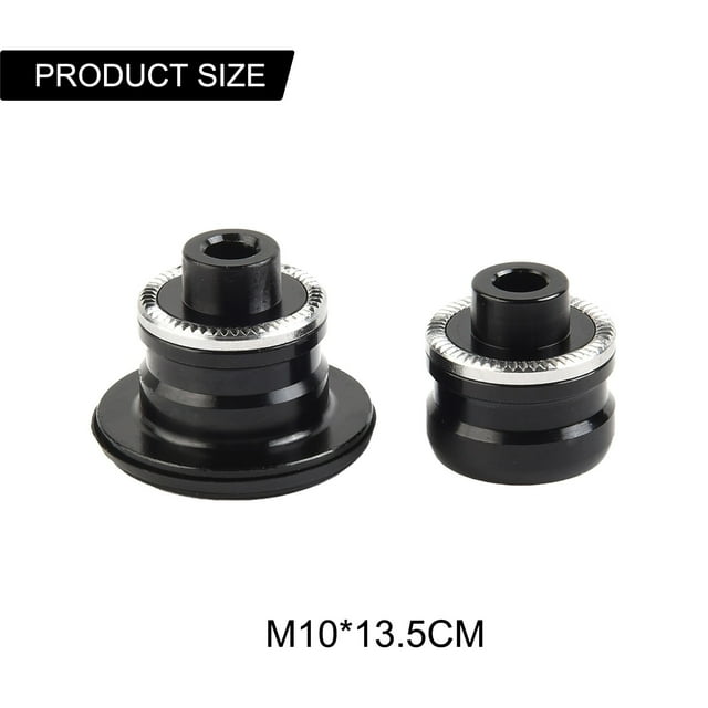 Bike Hub QR Quick Release Thru Axle Adapter Converter End Cap 9-15/10-12