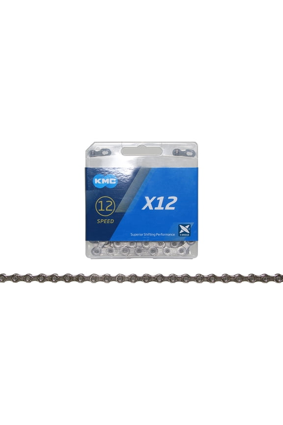 Bike KMC Chain 1/2x11/128 X12 12/Speed Sliver.