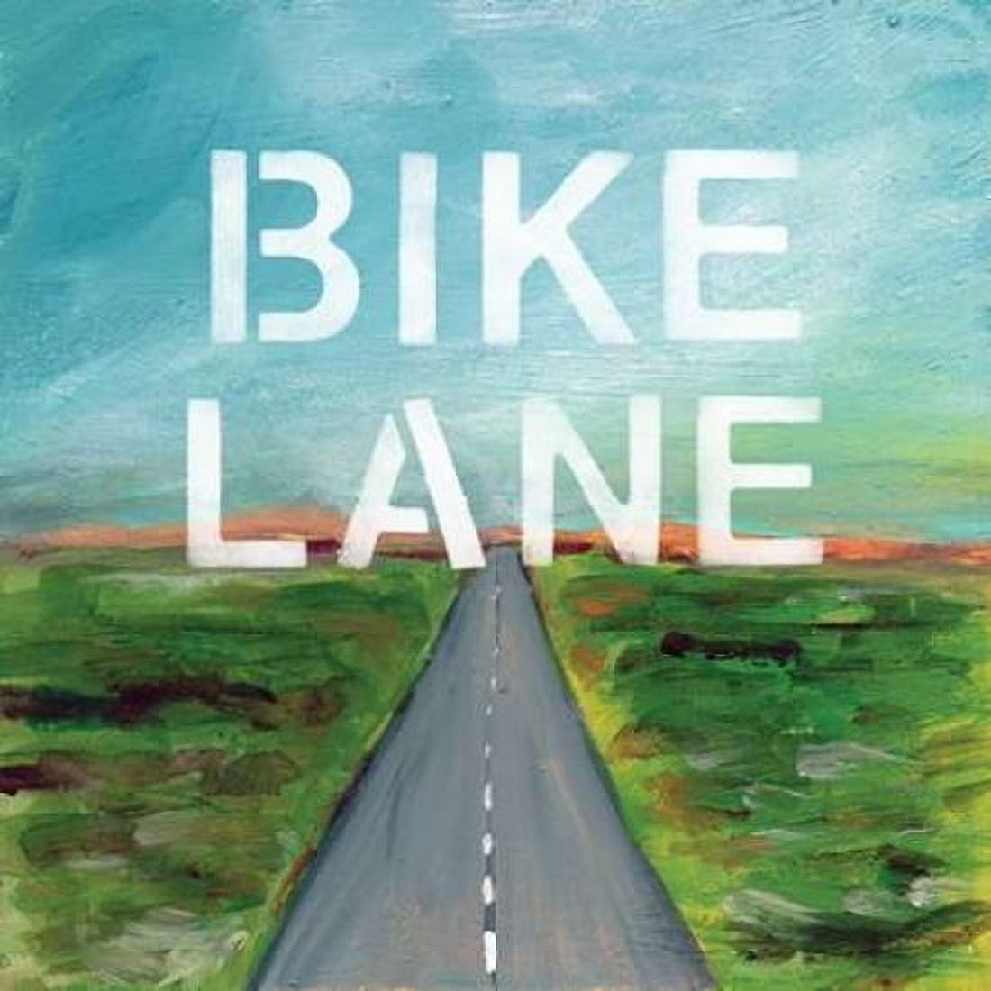 Bike Lane Canvas Art - Linda Woods (24 x 24)