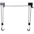 thumbnail image 1 of Bike Lift Hoist, Kayak Storage Hoist Heavy Duty Ceiling Mountain Bicycle Hanger Pulley Rack with 125lb Capacity, Overhead Pulley Systemfor Canoes, Bikes, Ladders, and More, 1 of 7