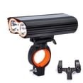 thumbnail image 1 of Bike Light, 2000 Lumen Bicycle Headlight, Super Bright Mountain Bike Front Light Cycling 2 LED Headlamp USB Rechargeable Waterproof Cycle Lighting Safety Flashlight for Riding Hiking Camp Street Road, 1 of 8