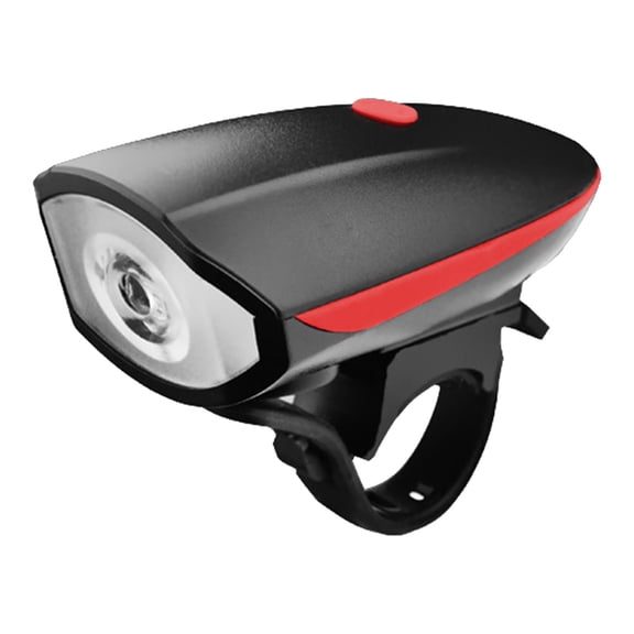 Bike Light with Horn Set,Rechargeable Bicycle Light with Bell,Bike Front Light for Electric Scooter Kids,Bicycle Front Light with Sound ,3 Lighting Modes