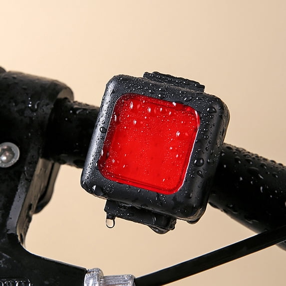 Bike Light Safety Lamp, Usb Rechargeable Headlight Taillight, Waterproof Cob Led, Three-mode Bness, Easy Strap Mount, Night Riding Visibility, Topliu