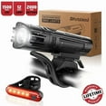 thumbnail image 1 of Bike Light Set Headlight, Tail Rear Light 1500 LM, Rechargeable Ultra Bright LED Night Cycling Accessories, 1 of 6