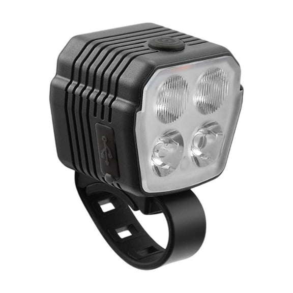 Bike Lights for Night Riding Four Light Bead Headlights, High And Low Beam Headlights, Cycling Bike Usb Charging Bike Headlights