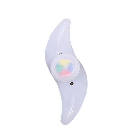 Bike Lights for Night Riding with Six Light Colors and S-Shaped Design Led Night Light for Cycling Safety and Decoration