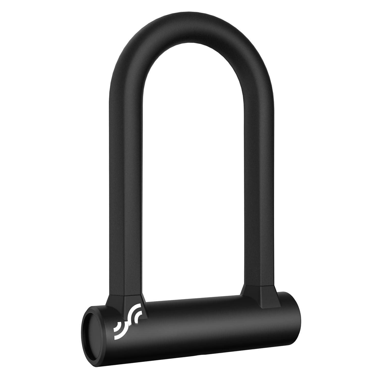 Bike Lock - 17mm Shackle Heavy Duty Anti U With 2 Keys Bicycle U-locks Sturdy Mounting Bracket For Road  Mountain Electric & Folding Size 7.76''x5.02''