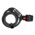 Bike Lock,5 Digit Anti Theft Combination Lock Bicycle Cable Mounting