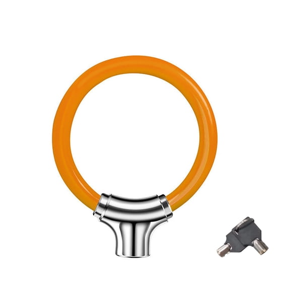 Bike Lock Under 5 ! Yannianjz Cable Lock Theft Protection Security Lock Portable Anti-theft Ring Steel Cable Lock Lock Bike Road Bicycle Security Padlock Outdoor Lock