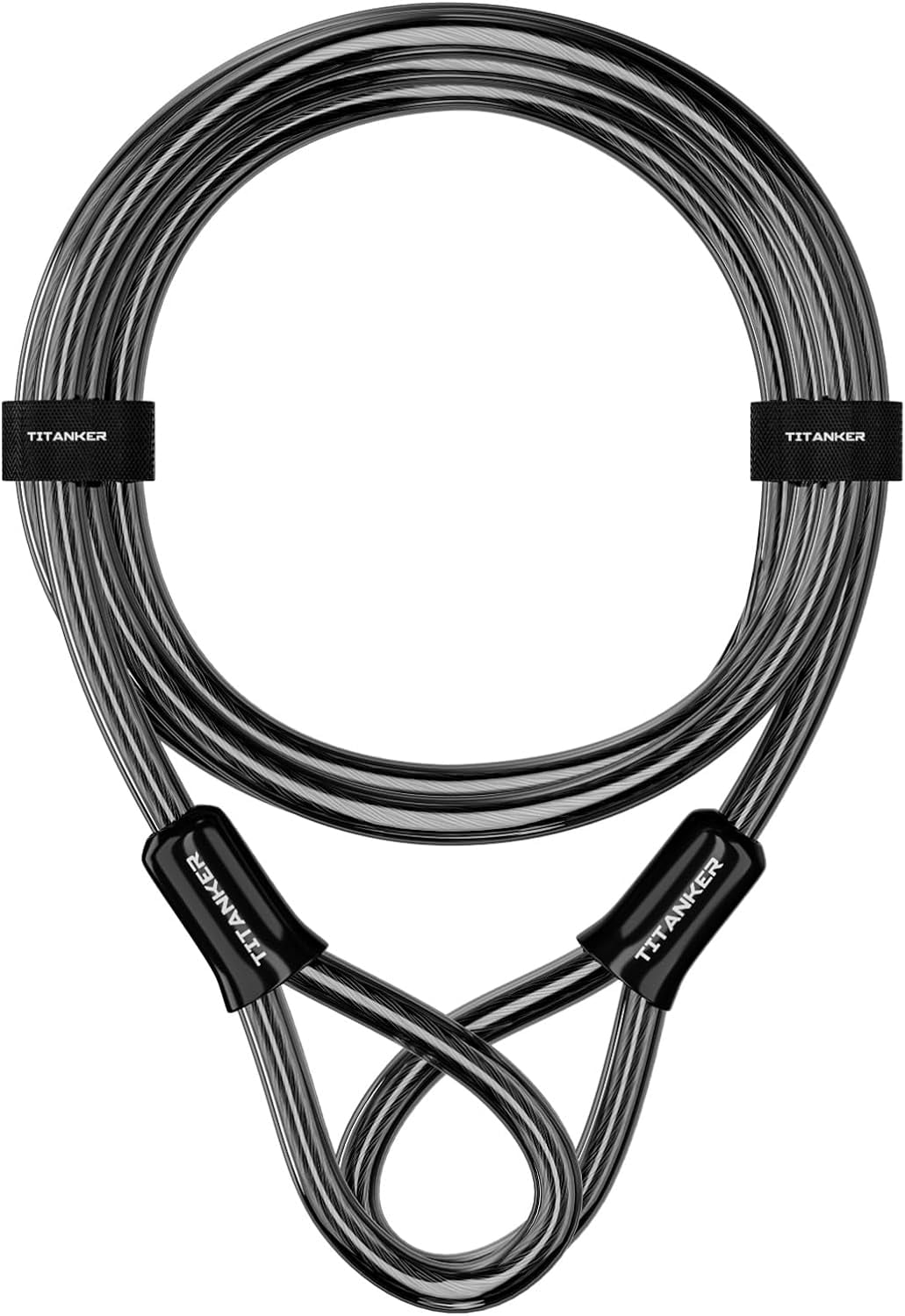 I3C Laptop Security Lock – 6.7ft Cable With Adhesive Anchor Plate, Anti-Theft For Laptops, Tablets, Monitors