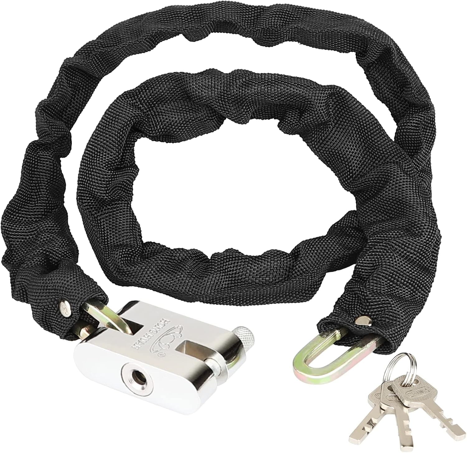 Bike Lock Heavy Duty, [3 Keys] 1m Anti-Theft High Security Chain Lock ...
