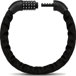 Bike Lock with Combination 3FT Bicycle Chain Lock Secure 5 Digit Resettable Heavy Duty Anti Theft Cable Locks for Bike Scooter Motorcycle Door Gate