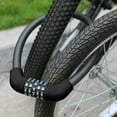 thumbnail image 1 of Bike Locks Heavy Duty Anti Theft, Combo Bike U Lock, 5-Digit Resettable Combination E-bike Large U Shaped Lock for Electric Bike, Bicycle, Escooter, Motorcycle,Door, 1 of 8