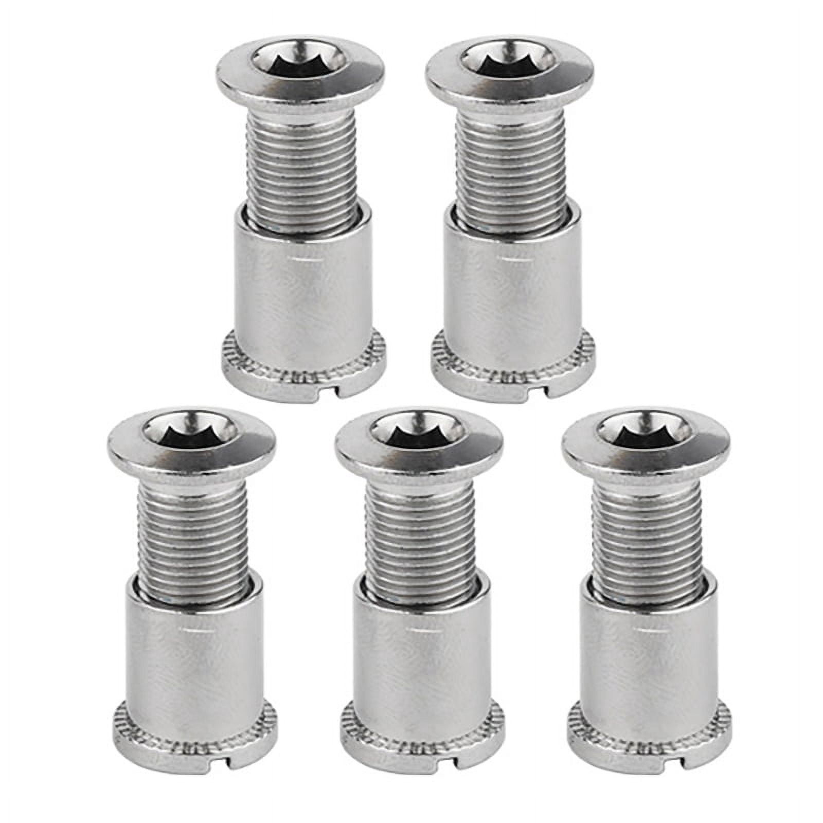 Bike M8 Threaded Bolts for Single Double Triple Bike Chainring Mountain ...