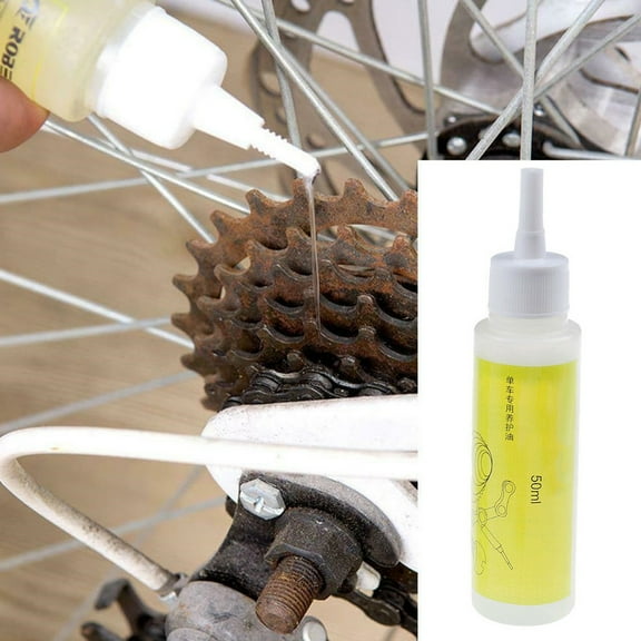 Bike Maintenance Supplies, Chain Lubricating Oil, Cycling Rust Prevention Gadgets Multipurpose 1set 50ml Anti-Rust Bike Chain Lube With Applicator For Road Mountain Bike Upkeep