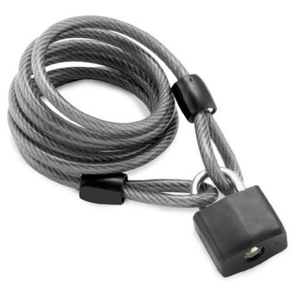 Bike Master 132204 10 mm Lock Cable with Padlock Bully