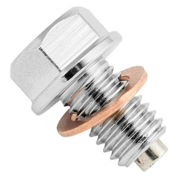 Bike Master 151627 10 mm Steel Magnetic Oil Drain Plug